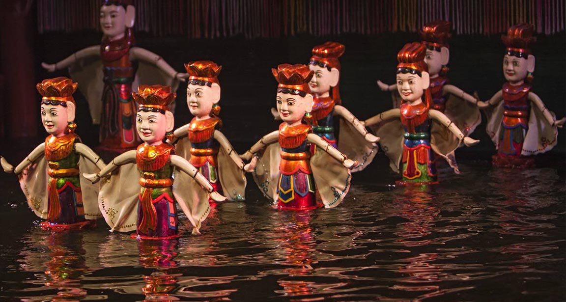 THE ART OF WATER PUPPETRY